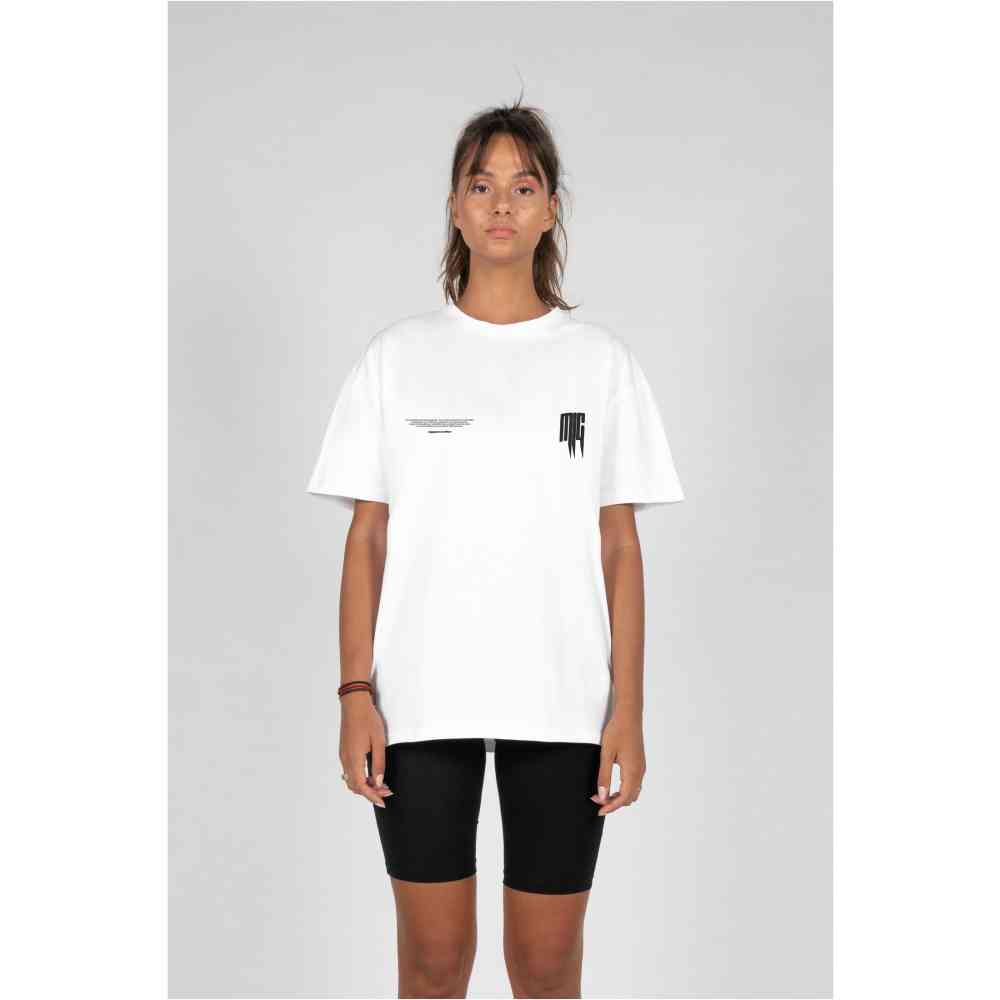 MJ GONZALES - Metamorphose V.2 X Heavy Oversized Dames Tshirt - Wit